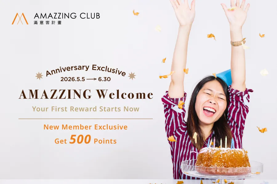 【Welcome Gift】Join Now and Receive 500 Points