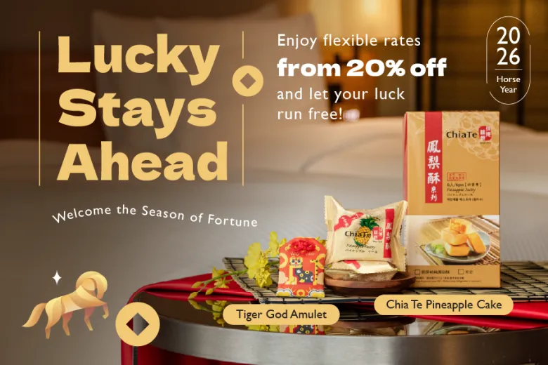 Lucky Stays Ahead New Year Package
