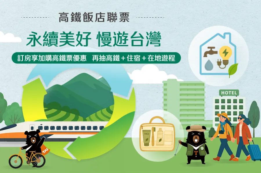 2026永續美好 慢遊台灣 高鐵聯票