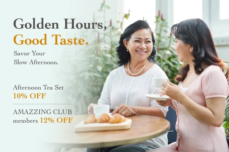 Afternoon Tea discount for Seniors