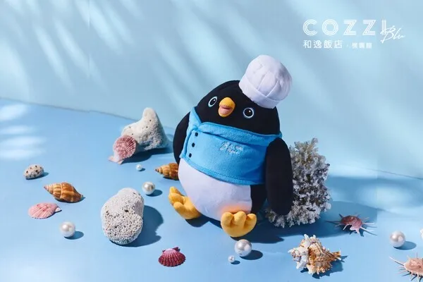 獨家吉祥物 企鵝噗噗玩偶
